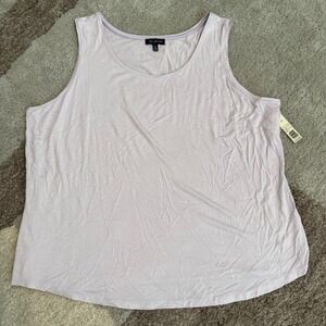 The Limited Womens Tank Top Lilac Purple Core Knits Size 2X